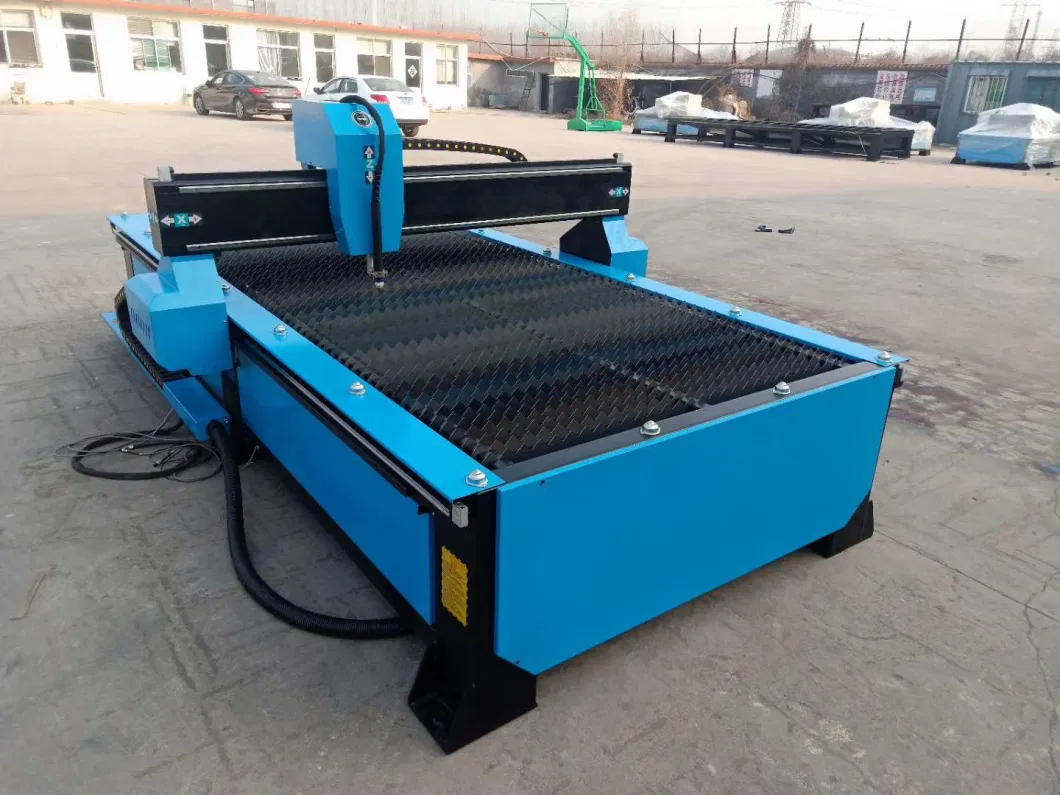 CNC Plasma Cutting Machine / Plasma Cutter / Plasma Cut CNC Steel Plate Blanking CNC Plasma Cutting Machine Heavy-Duty Gantry CNC Flame Plasma Cutting Machine